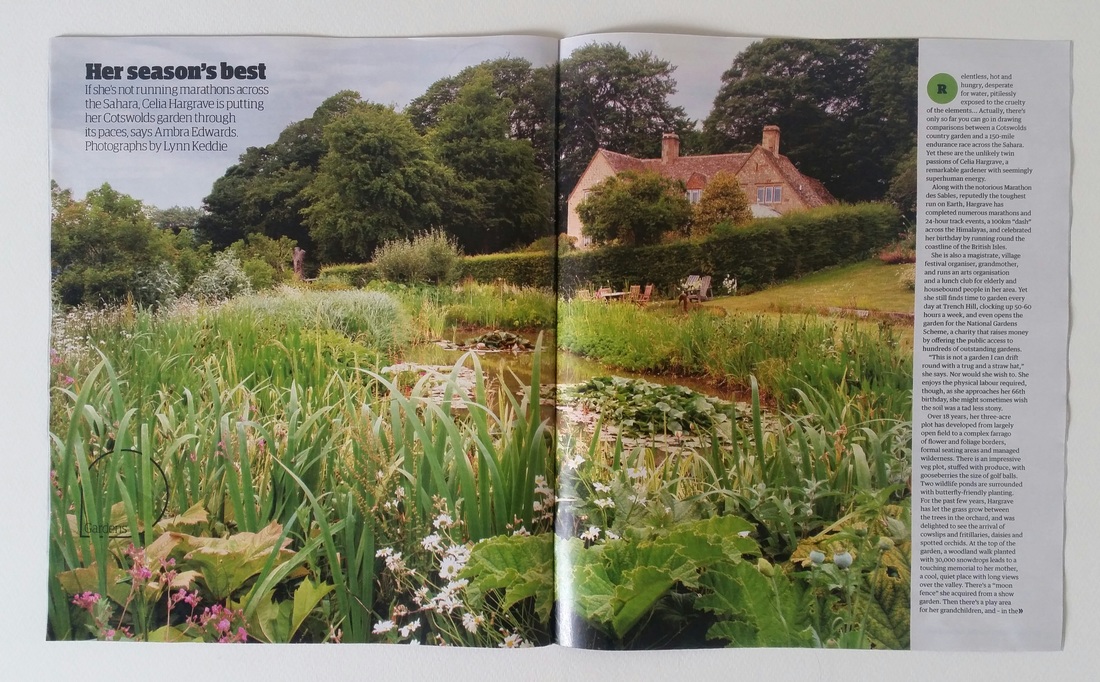 Lynn Keddie photographs a garden in Gloucestershire for Weekend Guardian August 2015